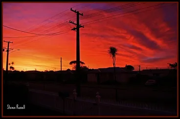 Sun Set Greymouth Image: Sun Set Greymouth