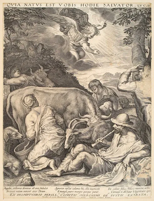 Gilles Sadler - Quia Natus Est Vobis Hodie Salvator Lvc II. Angelus Aetherea Demissus Abarce Bubulcis In Terris Natum