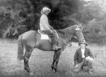 Image: Young Rider and Horse, Wairoa