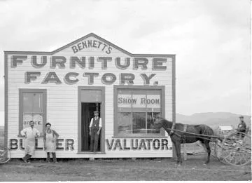 Bennett's furniture factory