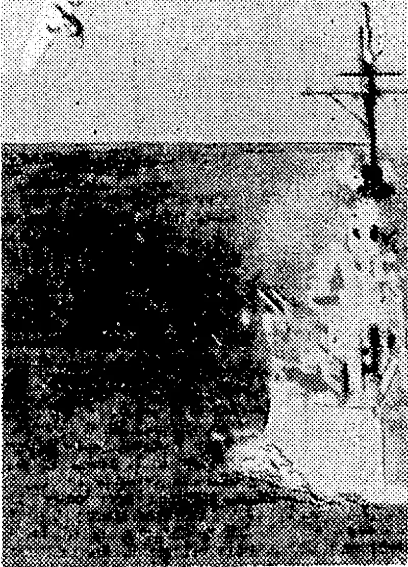 A Japanese suicide plane diving at an American ivarship during an action in the Pacific. (Evening Post, 14 July 1945)