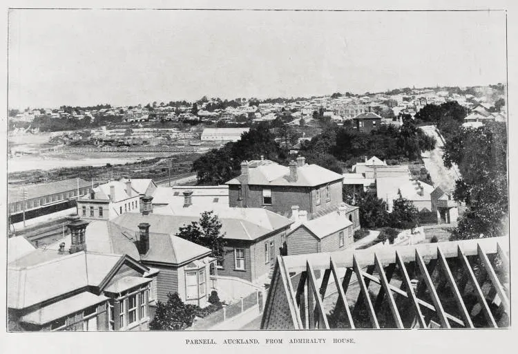 Parnell Auckland from Admiralty House