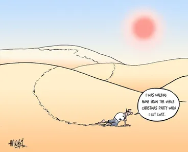Image: "I was walking home from the office Christmas party when I got lost." 22 December, 2006.
