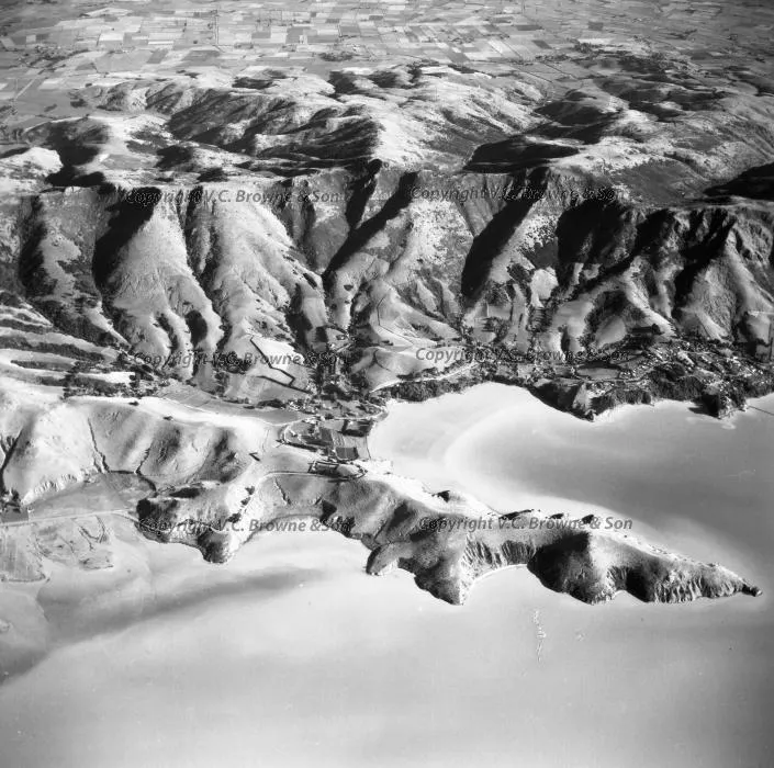 Looking ENE over Allandale below centre to Hals... (14023/14024)
