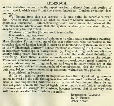 Image: 1890 Sweating Commission