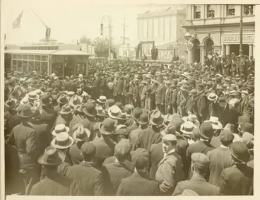Image: John Logan Campbell Inaugurating the Auckland Electric Tramway, 1902