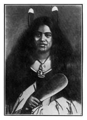 A Chieftainess of the Ngati-Maru Tribe