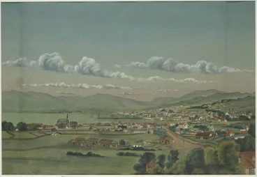 Image: Town and part of Wellington