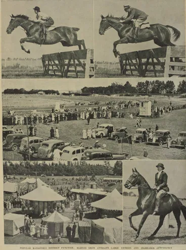 Image: Popular Rangitikei district function: Marton Show attracts large entries and increased attendance