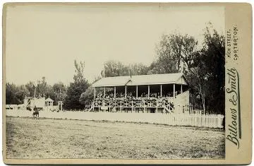 Tauherenikau grandstand photograph