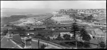 Image: Mechanics Bay from the Auckland Supreme Court, 1925