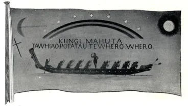 Image: Kīngitanga flags: Mahuta's flag