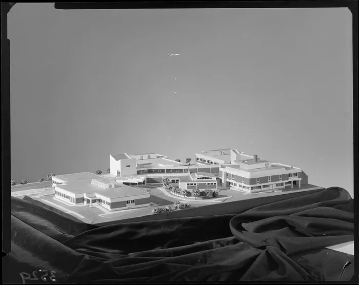 Model of Greymouth Hospital, Westport