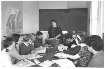 Image: French tutorial in the late 1960s