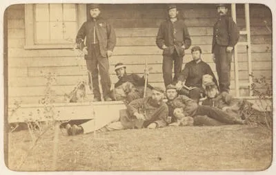 [Soldiers of the 3rd Regiment, Waikato Militia]