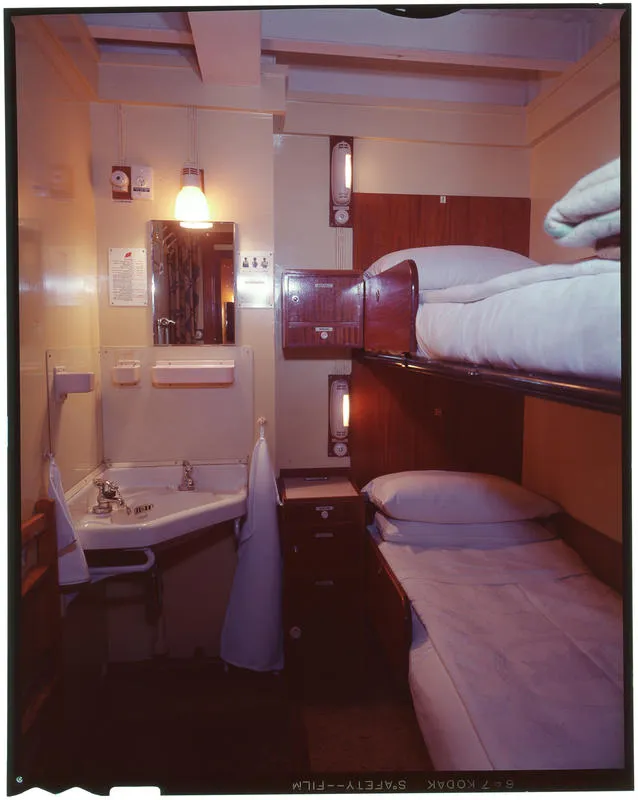 Photograph, cabin of TEV Wahine II.
