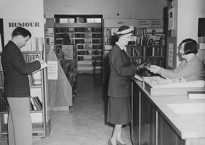 Petone Municipal Library, 1949