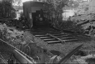 Image: Photograph of MOTAT rail display area