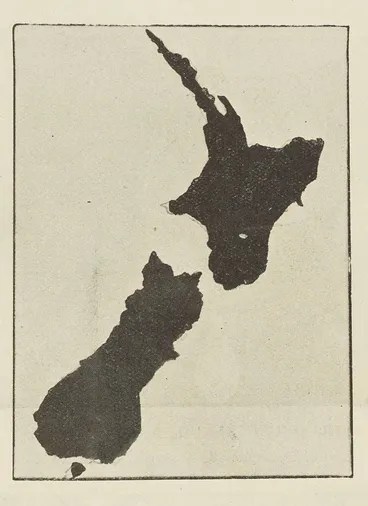 Image: Map of New Zealand