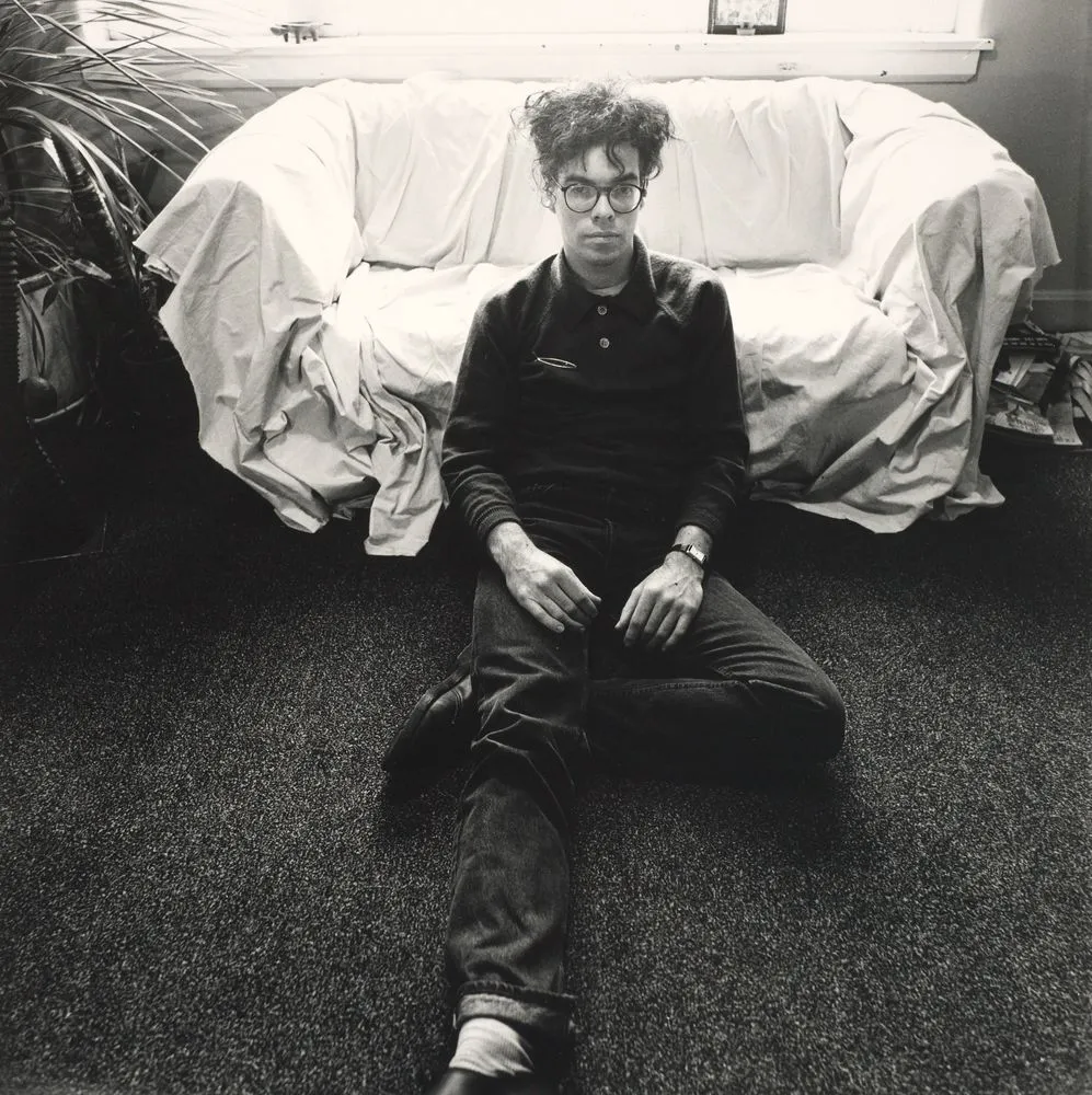 John Reynolds, Auckland, 1987. From the series: Artists' portraits.