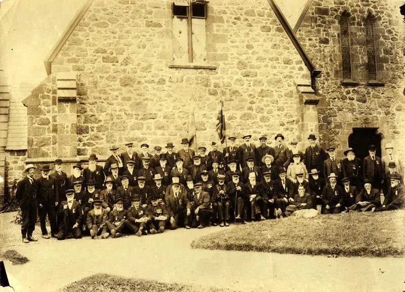 Battle of Waireka Veterans at St. Mary's Church