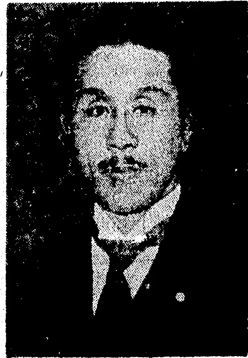 Mr. Hirota, Japanese Minister of . Foreign Affairs. (Evening Post, 16 December 1937)