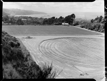 Image: Earthworks for Lady Norwood Rose Garden, Wellington Botanic Gardens, Wellington