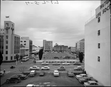 Garden Place in 1967 as seen from the Municipal Offices Image: Garden Place in 1967 as seen from the Municipal Offices