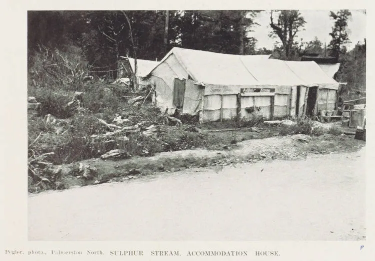 Sulphur Stream. Accommodation house