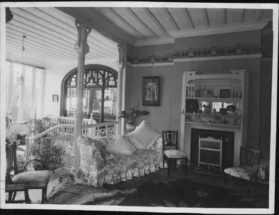 Dr. A.C. Purchas's house. Dining Room & Drawing Room