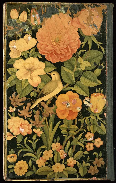 Persian lacquer binding, 18th century