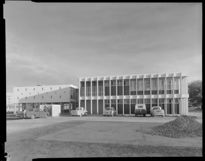 Gisborne District Council building, street front