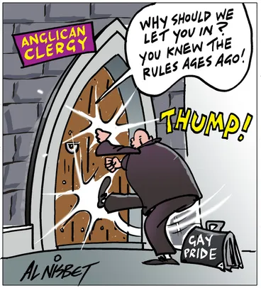 Image: Nisbet, Alastair, 1958- :[Anglican clergy]. 11 May 2013