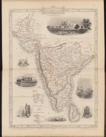 Image: Northern India, including the presidency of Calcutta