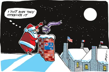 Image: Christmas normality