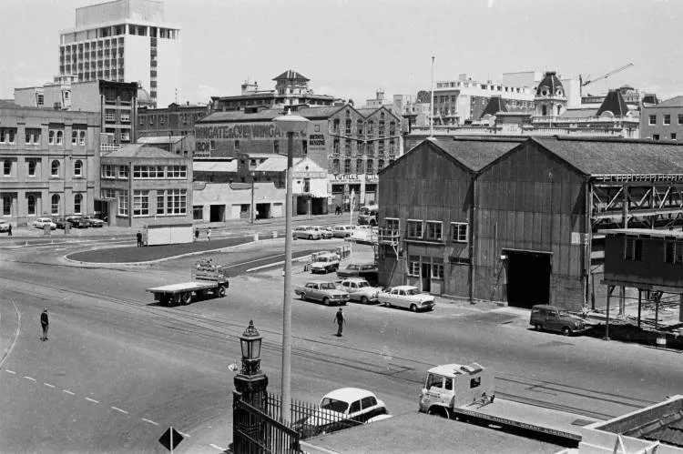 Lower Albert Street, Auckland Central, 1968