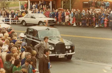 Image: Royal Visit; Prince Charles and Princess Diana; 1983