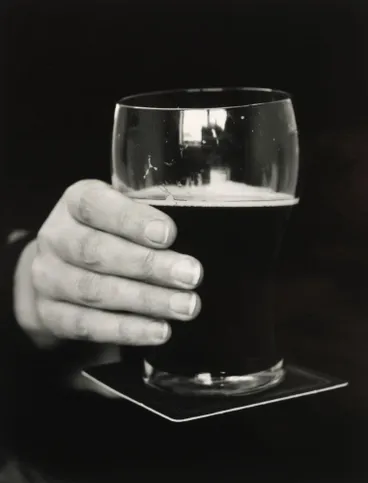 Image: Untitled [Guinness glass and coaster]