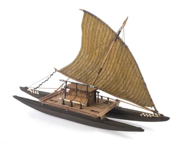 Image: Model drua (sailing canoe)