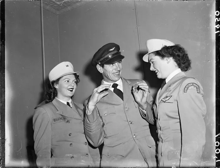 John Calvert and assistants