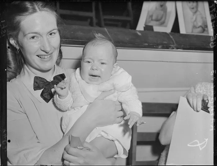 Katherine Bennett at a baby show