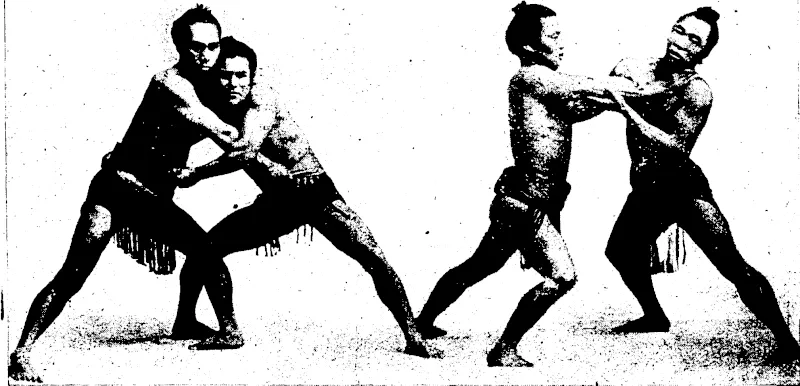 FITZGERALD BROS.' JAPANESE WRESTLERS IN AUCKLAND, (Observer, 21 January 1905)