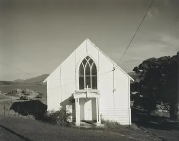 Image: Catholic Church, Rawene, Hokianga Harbour, Northland, 30 April 1982