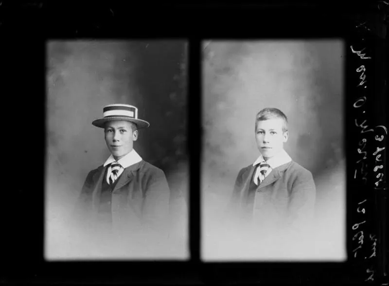 Glass Plate Negative: Owen Merton, CHRISTS COLLEGE