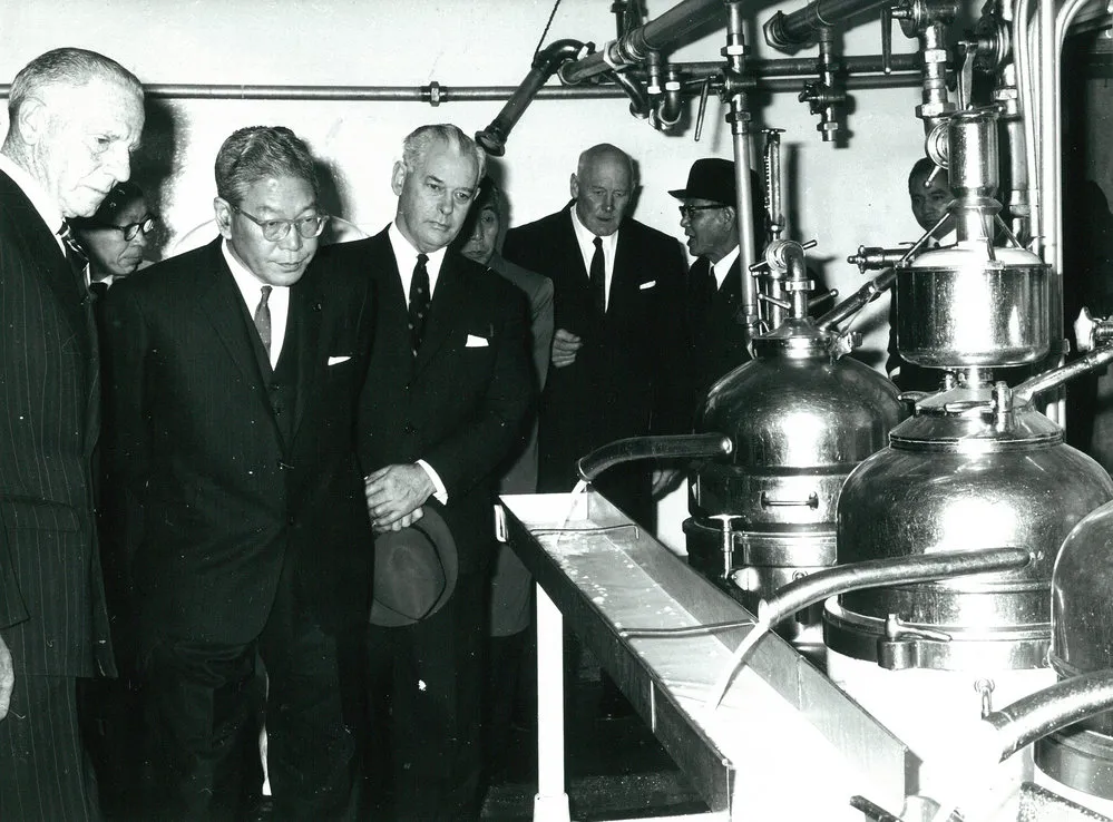 New Zealand Dairy Board. Prime Minister of Japan visit, 1963