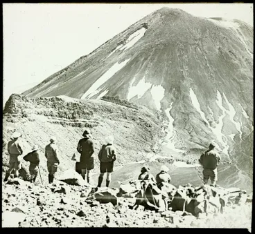 Ngāuruhoe from the South Crater, 1931 Image: Ngāuruhoe from the South Crater, 1931
