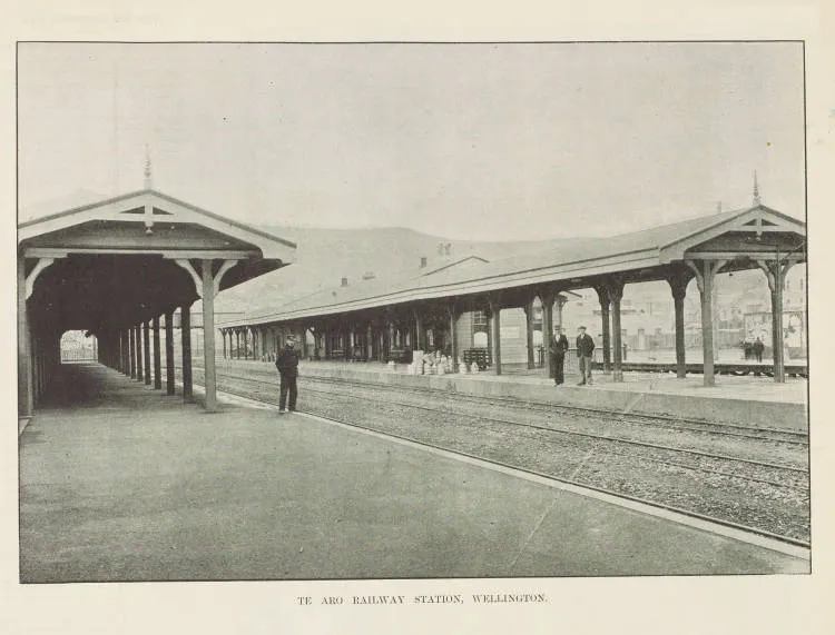 Te Aro Railway Station, Wellington