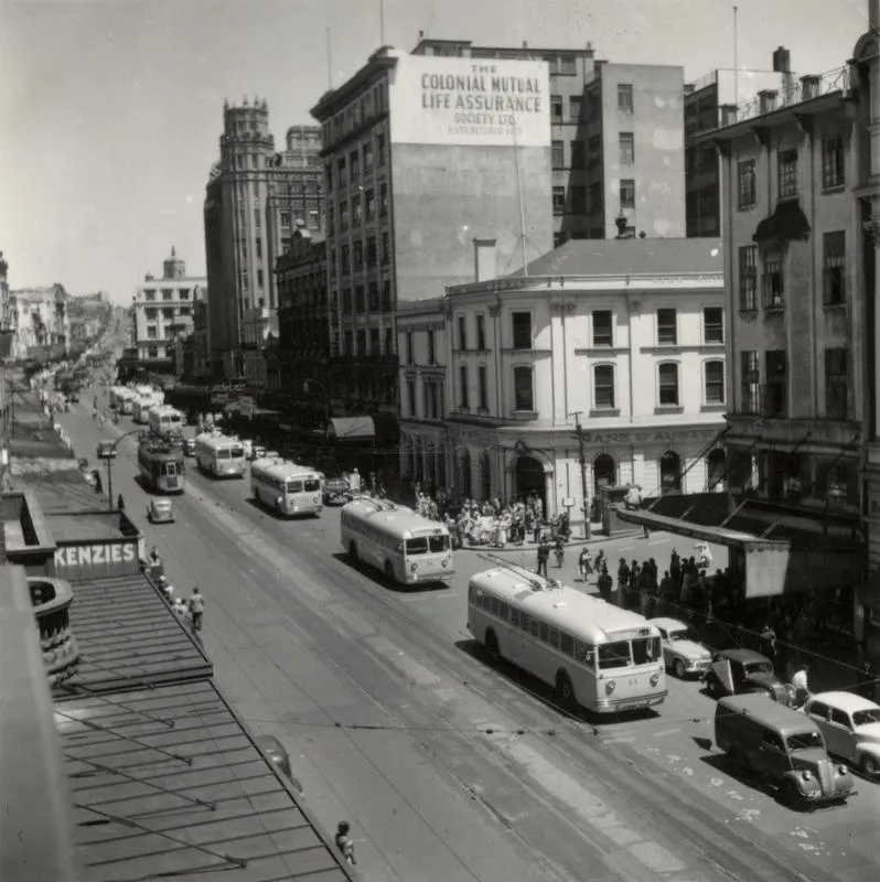 Auckland transport, c1952