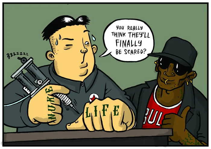 Morris, Toby, 1980- :"You really think they'll FINALLY be scared?" 2013