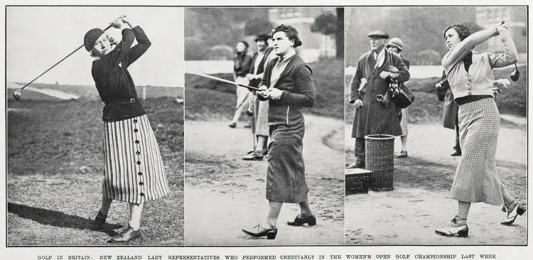 Golf in Britain: New Zealand lady representatives who performed creditably in the Women's Open Golf Championship last week